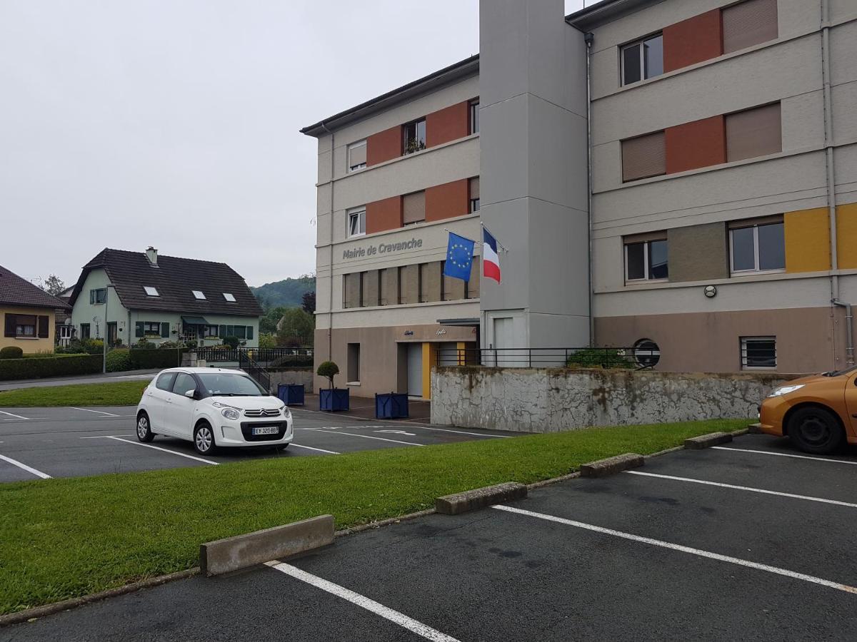Le Nid Fleuri De Cravanche Bagian luar foto